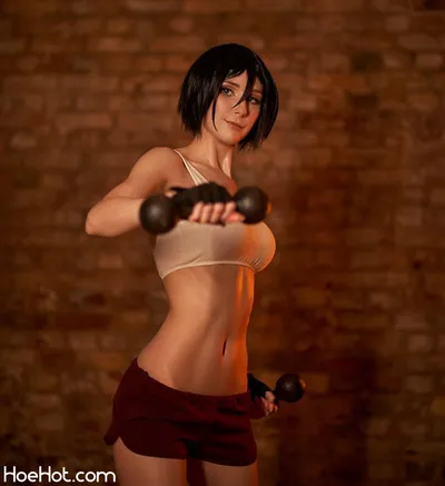 NatsumiPon - Mikasa nude cosplay leaked 320779