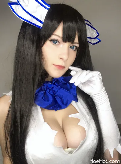 Nikachi  - Hestia nude cosplay leaked 605962