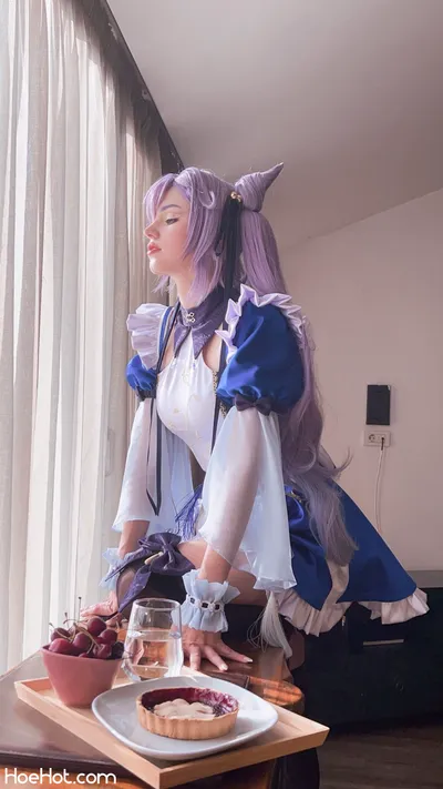 Shirogane-Sama - Keqing Maid nude cosplay leaked 315295