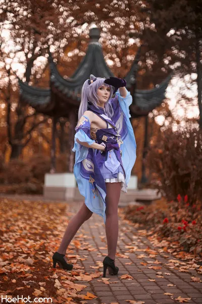 NatsumiPon - Keqing nude cosplay leaked 377833