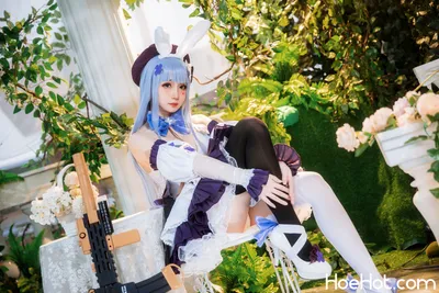 焖焖碳 - 少女前线 HK-416 nude cosplay leaked 283450