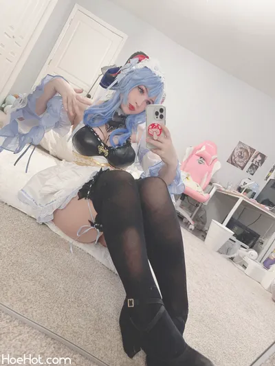 Junkenstein - Ganyu Maid nude cosplay leaked 234870