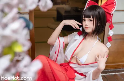 [蜜汁貓裘] Miko Sister nude cosplay leaked 448802