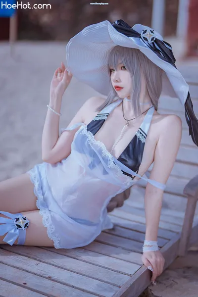 [二佐Nisa] 碧蓝天鹰泳装 Azur Lane Aquila Swimsuit nude cosplay leaked 222352