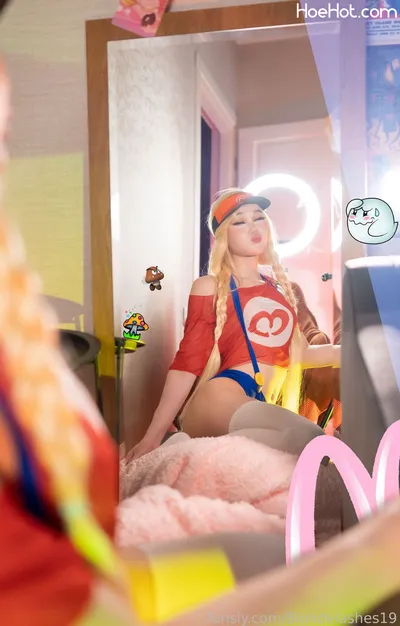 Blondelashes19 - Mario nude cosplay leaked 216298