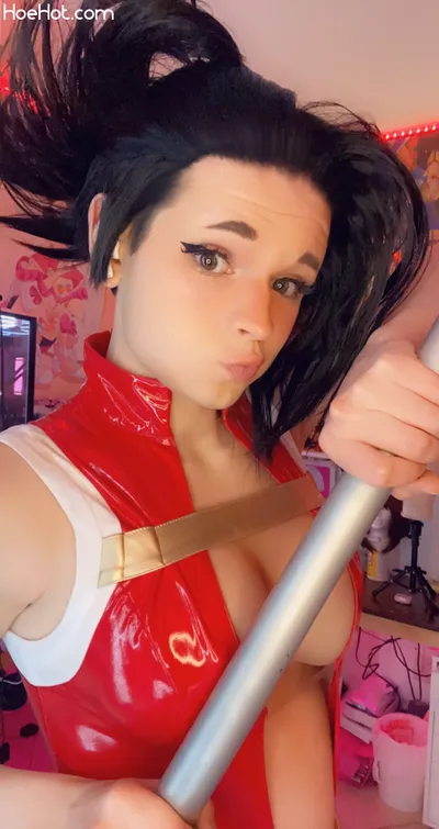 Peachybunnn - Momo Yaoyorozu nude cosplay leaked 159070