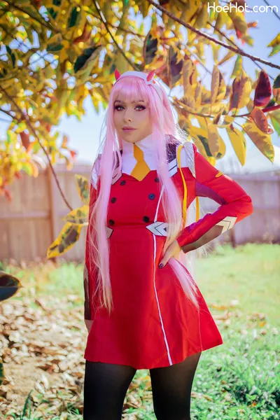 Amy Thunderbolt - Zero Two nude cosplay leaked 629112