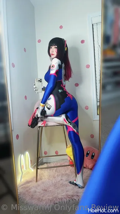 Misswarmj - D.Va nude cosplay leaked 199822