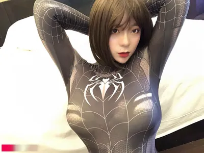 奶兔biubiu - 蜘蛛侠妹妹 nude cosplay leaked 8446