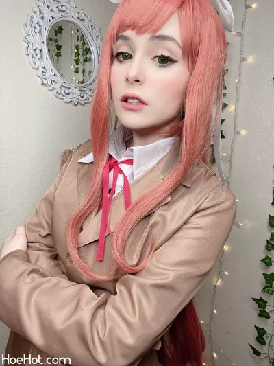 ItsCandyCloud - Monika nude cosplay leaked 270557