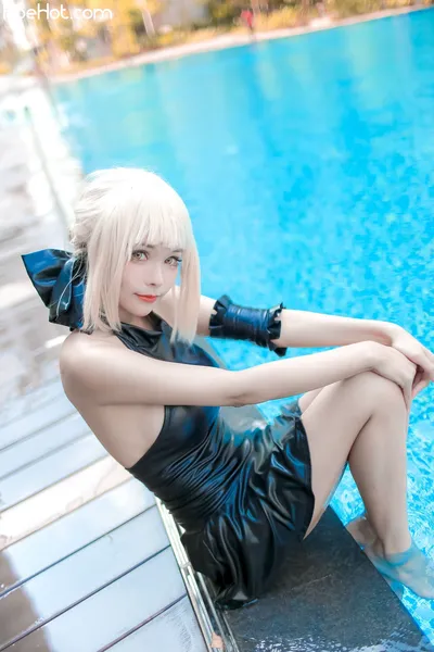 KitKat 9 - Saber Alter Swim Suit nude cosplay leaked 439034