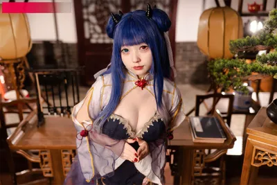 [花铃] Azur Lane - Ibuki nude cosplay leaked 18812