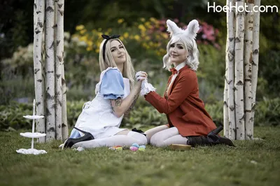 Luxlo - Alice and the White Rabbit nude cosplay leaked 201232