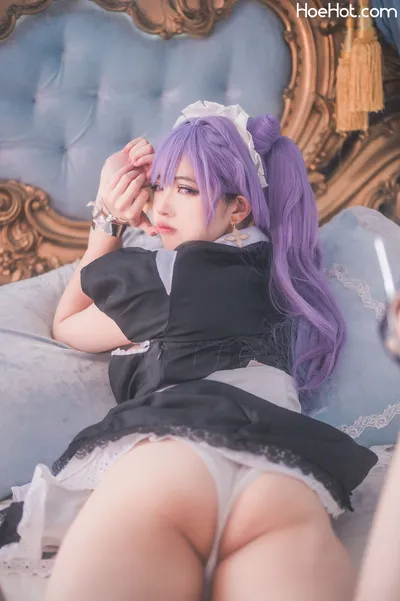 Hatori Sama - Keqing Maid nude cosplay leaked 300123