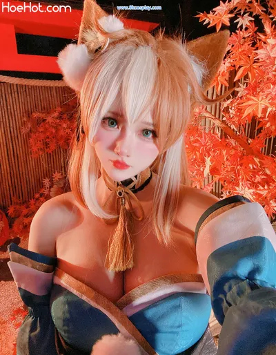 [凛子酱] 希娜小姐 Genshin Impact Hina (Gorou) nude cosplay leaked 242131