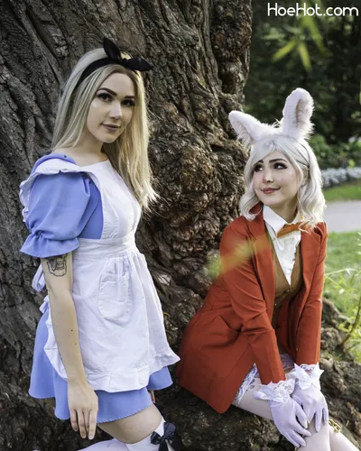 Luxlo - Alice and the White Rabbit nude cosplay leaked 201230