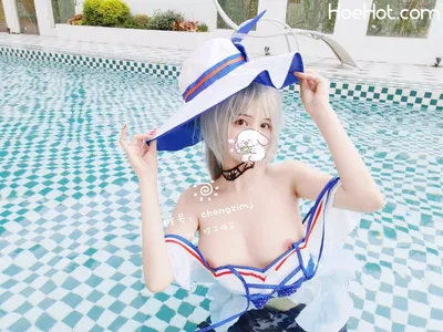 橙子喵酱 - 斯卡蒂 [49P] nude cosplay leaked 417243