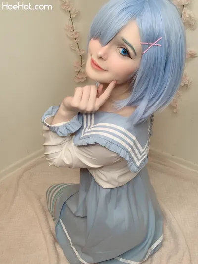 ItsCandyCloud - Rem Schoolgirl nude cosplay leaked 278564