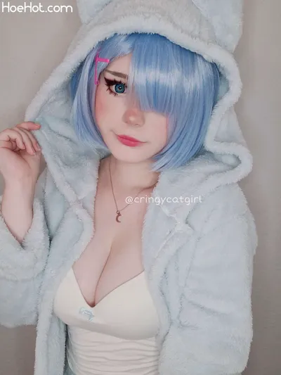 Cringy catgirl - Rem nude cosplay leaked 337253