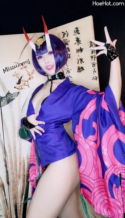 Misswarmj - Shuten Douji nude cosplay leaked 425879