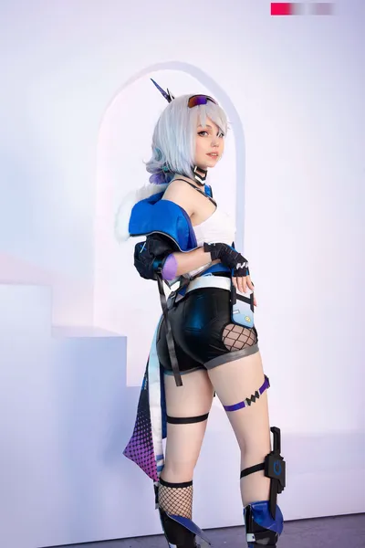 Caticorncosplay - Silver wolf nude cosplay leaked 7752