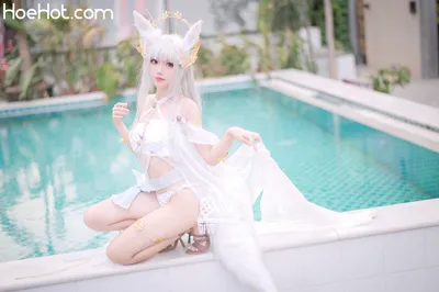 【花柒Hana】NO.06 白金泳装 nude cosplay leaked 613926