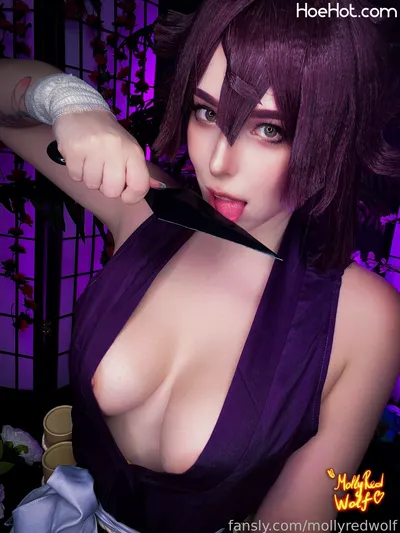 mollyredwolf Yuzuriha nude cosplay leaked 152479