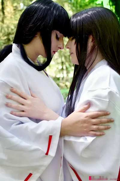 Foxy Cosplay - Kagome &amp; Kikyo nude cosplay leaked 2487