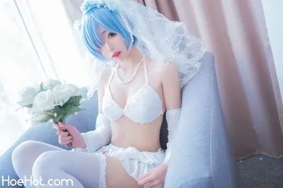 猫君君MaoJun 蕾姆内衣花嫁 nude cosplay leaked 136134