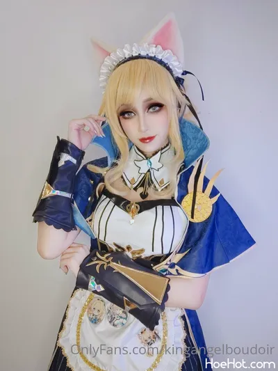 King Angel - Neko Maid Jean nude cosplay leaked 182996