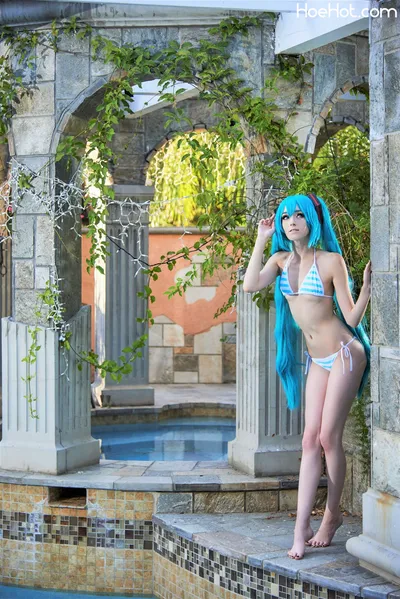 KQ-Kawaii Queentsun - Miku Swimsuit nude cosplay leaked 96534