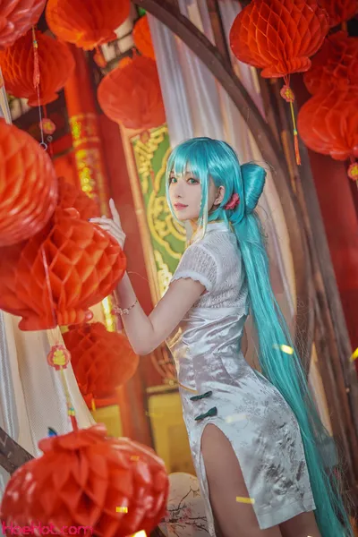 Shika小鹿鹿 - 初音 韶华 nude cosplay leaked 280