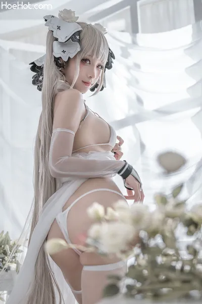 蠢沫沫 - 可畏 巫女 + 可畏 婚纱 + 可畏 绅士版 nude cosplay leaked 590787