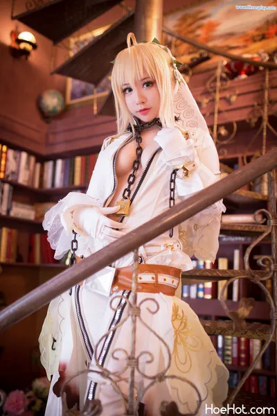 [叫我千寻大人] 尼禄 花嫁 Fate Nero Claudius Bride nude cosplay leaked 404982