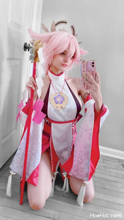 Otterother - Yae Miko nude cosplay leaked 36330