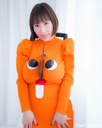 Kaho Shibuya - Pochita nude cosplay leaked 237120