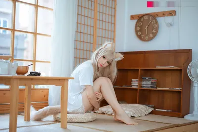 衣衣 - 猫娘 黄豆粉 nude cosplay leaked 5335