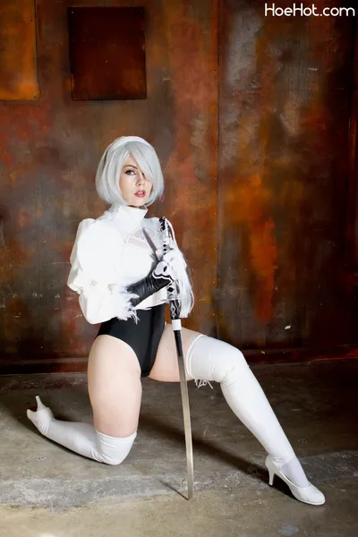 Genevieve Marie - 2B white nude cosplay leaked 61256