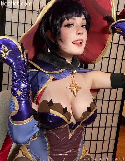 Sandykuroneko - Mona nude cosplay leaked 601040