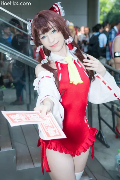 Keekihime - Reimu nude cosplay leaked 270116