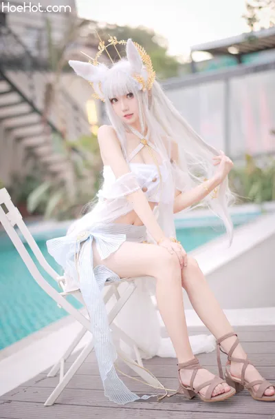 【花柒Hana】NO.06 白金泳装 nude cosplay leaked 613921