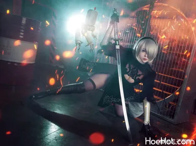 [叉子宝宝_  ] 2B 尼尔机械纪元 nude cosplay leaked 448593