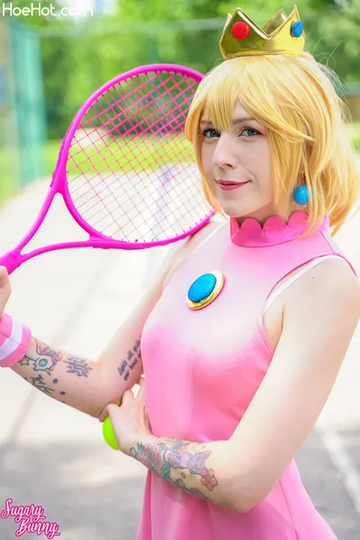 SugaryBunny - Peach Tennis nude cosplay leaked 525083