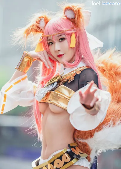 阿包也是兔娘 NO.14 玉藻の前 Tamamo no Mae nude cosplay leaked 501637