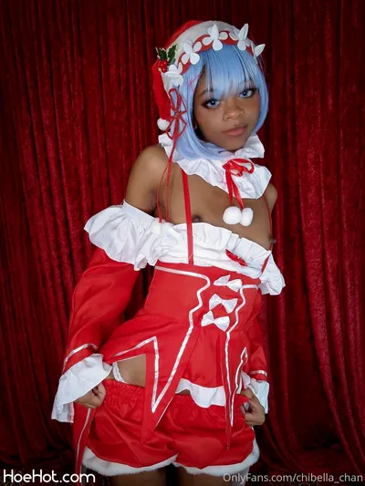 Chibella chan - Xmas Rem nude cosplay leaked 367245