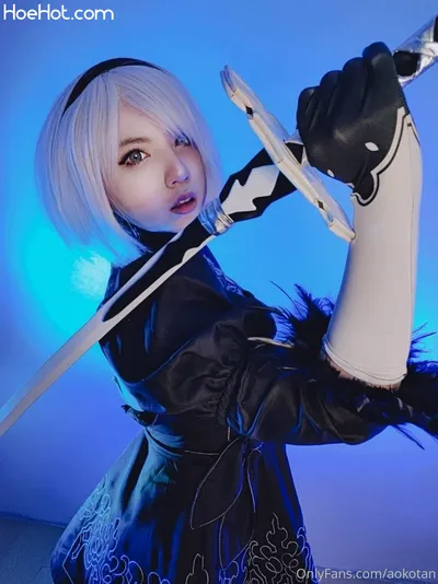 Aokotan - 2B nude cosplay leaked 608597