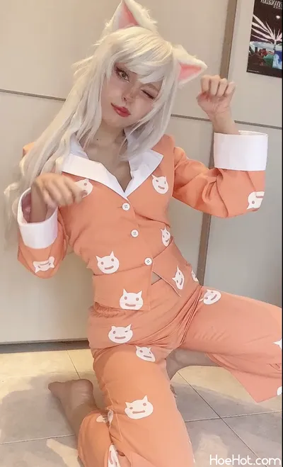 Himeecosplay - Black Hanekawa nude cosplay leaked 47882