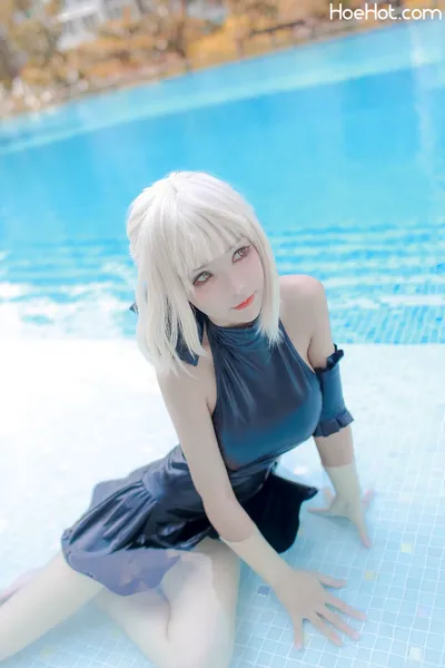 KitKat 9 - Saber Alter Swim Suit nude cosplay leaked 439023