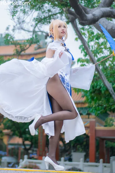 [大大卷卷小卷]FGOsaber 四周年旗袍 nude cosplay leaked 137083