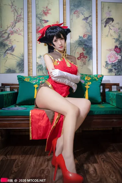 [喵糖映画] HML.015 高雄银红旗袍 nude cosplay leaked 8207